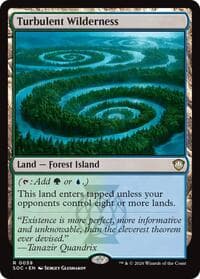 Turbulent Wilderness - Commander: Secrets of Strixhaven - Magic: The Gathering card