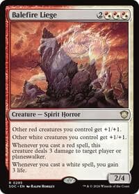 Balefire Liege - Commander: Secrets of Strixhaven - Magic: The Gathering card