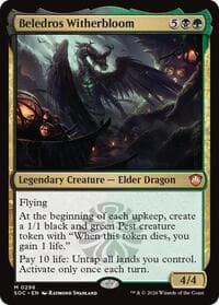 Beledros Witherbloom - Commander: Secrets of Strixhaven - Magic: The Gathering card