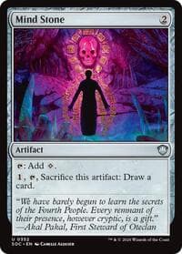 Mind Stone - Commander: Secrets of Strixhaven - Magic: The Gathering card