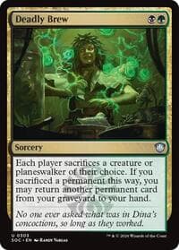 Deadly Brew - Commander: Secrets of Strixhaven - Magic: The Gathering card