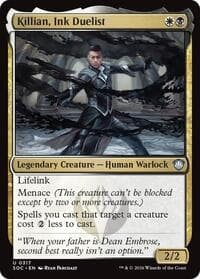 Killian, Ink Duelist - Commander: Secrets of Strixhaven - Magic: The Gathering card