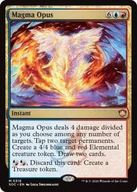 Magma Opus - Commander: Secrets of Strixhaven - Magic: The Gathering card