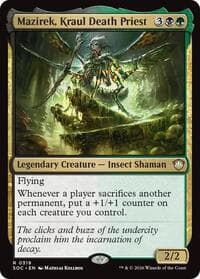 Mazirek, Kraul Death Priest - Commander: Secrets of Strixhaven - Magic: The Gathering card