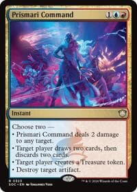 Prismari Command - Commander: Secrets of Strixhaven - Magic: The Gathering card