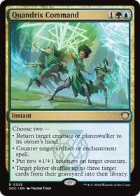 Quandrix Command - Commander: Secrets of Strixhaven - Magic: The Gathering card