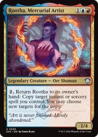 Rootha, Mercurial Artist - Commander: Secrets of Strixhaven - Magic: The Gathering card