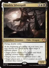 Shadrix Silverquill - Commander: Secrets of Strixhaven - Magic: The Gathering card