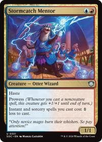 Stormcatch Mentor - Commander: Secrets of Strixhaven - Magic: The Gathering card