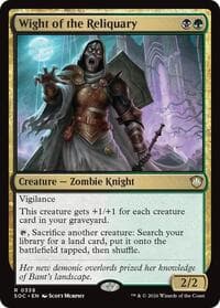 Wight of the Reliquary - Commander: Secrets of Strixhaven - Magic: The Gathering card