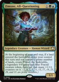 Zimone, All-Questioning - Commander: Secrets of Strixhaven - Magic: The Gathering card