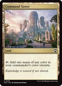Command Tower - Commander: Secrets of Strixhaven - Magic: The Gathering card