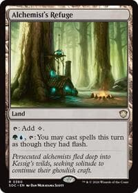 Alchemist's Refuge - Commander: Secrets of Strixhaven - Magic: The Gathering card