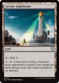 Arcane Lighthouse - Commander: Secrets of Strixhaven - Magic: The Gathering card