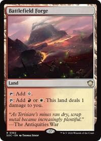 Battlefield Forge - Commander: Secrets of Strixhaven - Magic: The Gathering card