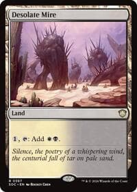 Desolate Mire - Commander: Secrets of Strixhaven - Magic: The Gathering card