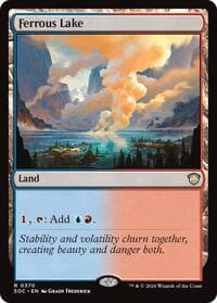 Ferrous Lake - Commander: Secrets of Strixhaven - Magic: The Gathering card