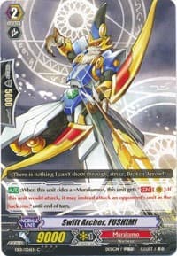 Swift Archer, FUSHIMI - EB01 - Comic Style Vol. 1 - Cardfight Vanguard card