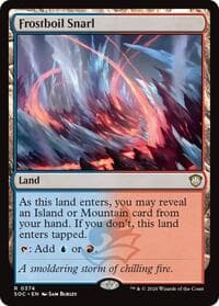 Frostboil Snarl - Commander: Secrets of Strixhaven - Magic: The Gathering card