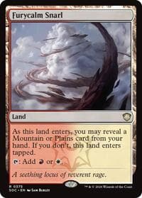 Furycalm Snarl - Commander: Secrets of Strixhaven - Magic: The Gathering card