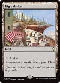 High Market - Commander: Secrets of Strixhaven - Magic: The Gathering card
