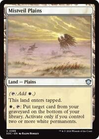 Mistveil Plains - Commander: Secrets of Strixhaven - Magic: The Gathering card
