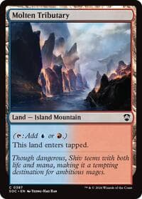 Molten Tributary - Commander: Secrets of Strixhaven - Magic: The Gathering card