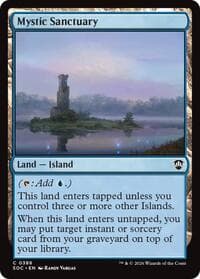 Mystic Sanctuary - Commander: Secrets of Strixhaven - Magic: The Gathering card