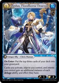 Ardus, Floodborne Deacon - Radiant Origins - Grand Archive TCG card