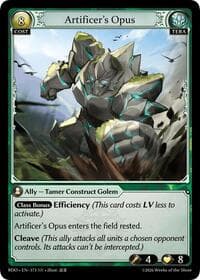Artificer's Opus - Radiant Origins - Grand Archive TCG card