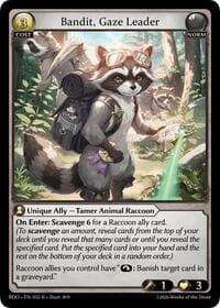 Bandit, Gaze Leader - Radiant Origins - Grand Archive TCG card