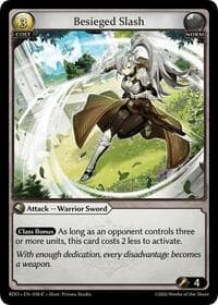Besieged Slash - Radiant Origins - Grand Archive TCG card