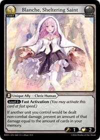 Blanche, Sheltering Saint - Radiant Origins - Grand Archive TCG card