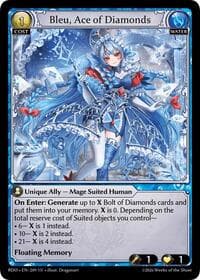 Bleu, Ace of Diamonds - Radiant Origins - Grand Archive TCG card