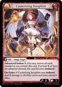 Cauterizing Seraphim - Radiant Origins - Grand Archive TCG card