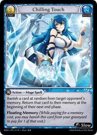 Chilling Touch - Radiant Origins - Grand Archive TCG card