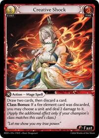 Creative Shock - Radiant Origins - Grand Archive TCG card