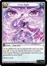 Crux Sight - Radiant Origins - Grand Archive TCG card