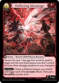 Deflecting Advantage - Radiant Origins - Grand Archive TCG card