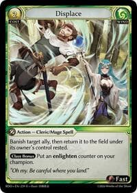 Displace - Radiant Origins - Grand Archive TCG card