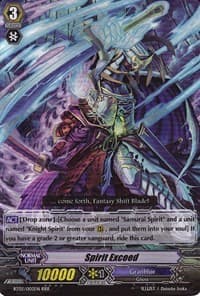 Spirit Exceed - BT02: Onslaught of Dragon Souls - Cardfight Vanguard card