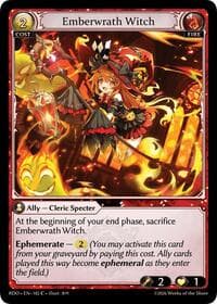 Emberwrath Witch - Radiant Origins - Grand Archive TCG card