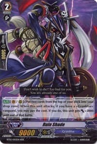 Ruin Shade - BT02: Onslaught of Dragon Souls - Cardfight Vanguard card