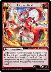 Flagrant Guide - Radiant Origins - Grand Archive TCG card