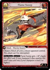 Flame Sweep - Radiant Origins - Grand Archive TCG card