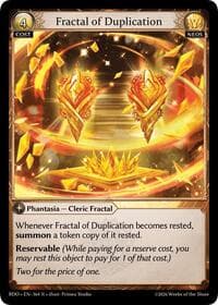 Fractal of Duplication - Radiant Origins - Grand Archive TCG card