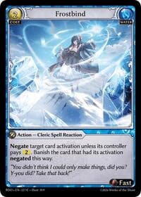 Frostbind - Radiant Origins - Grand Archive TCG card
