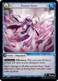 Frozen Nova - Radiant Origins - Grand Archive TCG card