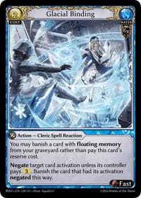 Glacial Binding - Radiant Origins - Grand Archive TCG card