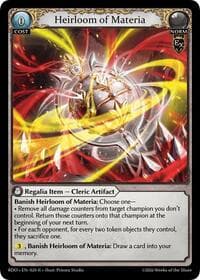 Heirloom of Materia - Radiant Origins - Grand Archive TCG card